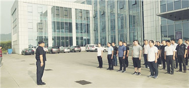 不忘初心，牢記使命——西掌煤業舉行“八一建軍節”升旗儀式