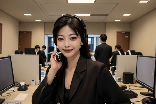 24小時(shí)女性客服人物肖像攝影 展現(xiàn)專業(yè)與溫暖的視覺呈現(xiàn)